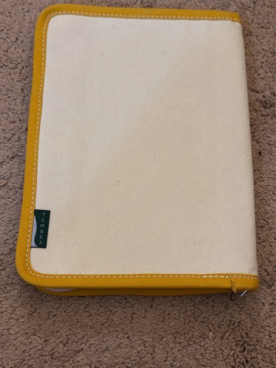 Hobonichi Other - Hobonichi A5 Tembea cover in cream and yellow